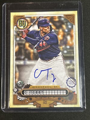  Curtis Terry 2022 Topps Gypsy Queen Auto #GQA-CT RC Twins *ON CARD*