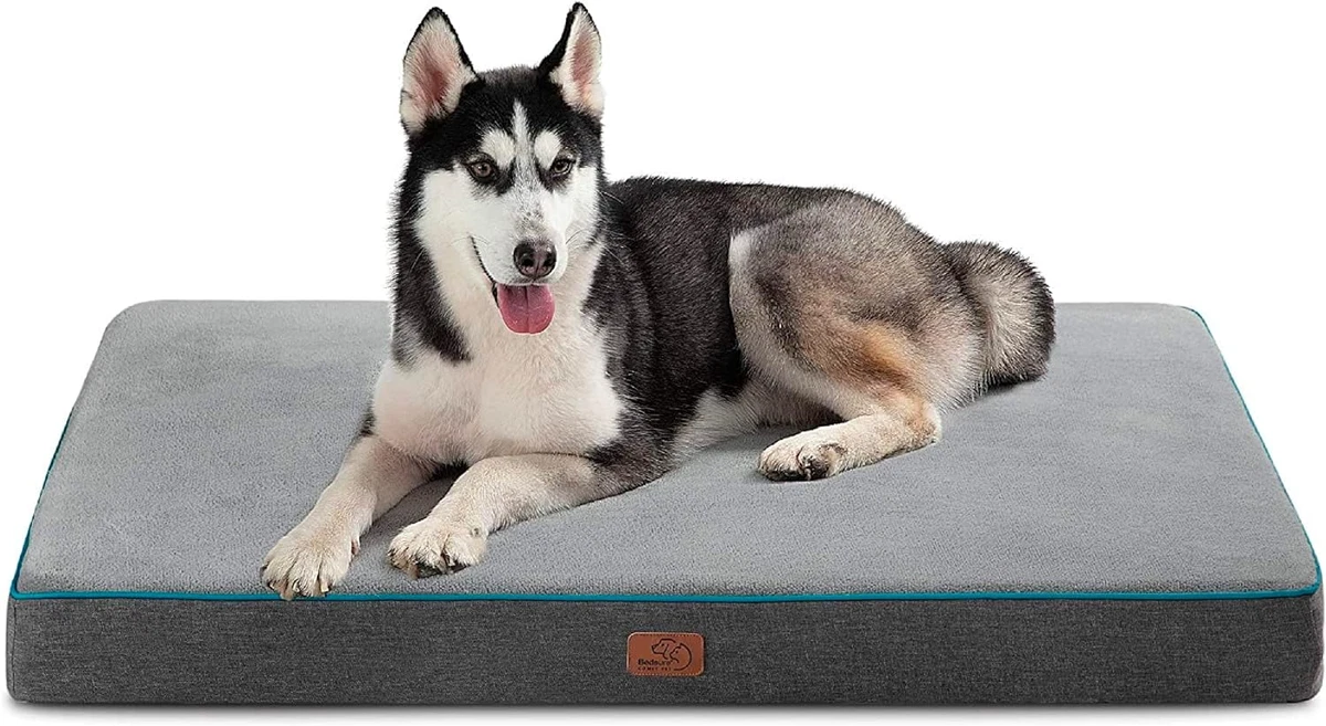 Bedsure Memory Foam Dog Bed for Large Dogs Orthopedic Waterproof