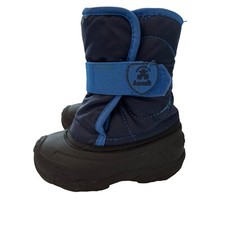 Kamik Snowybug Winter Boot Toddler Size 8 waterproof Soft faux fur lining Snow