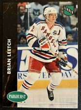 Brian Leetch 1992 Parkhurst #438 Defenseman Scoring Leader