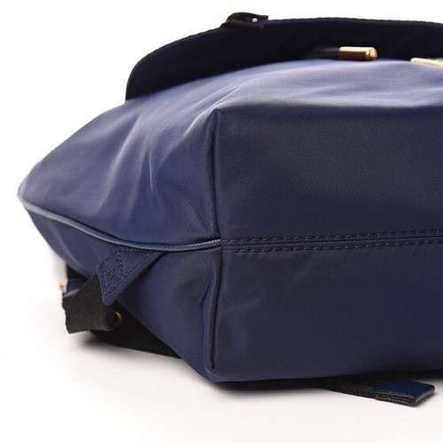 RARE Marc Jacobs Embellished Nylon Patchwork Drawstring Backpack, Blue - Picture 15 of 18