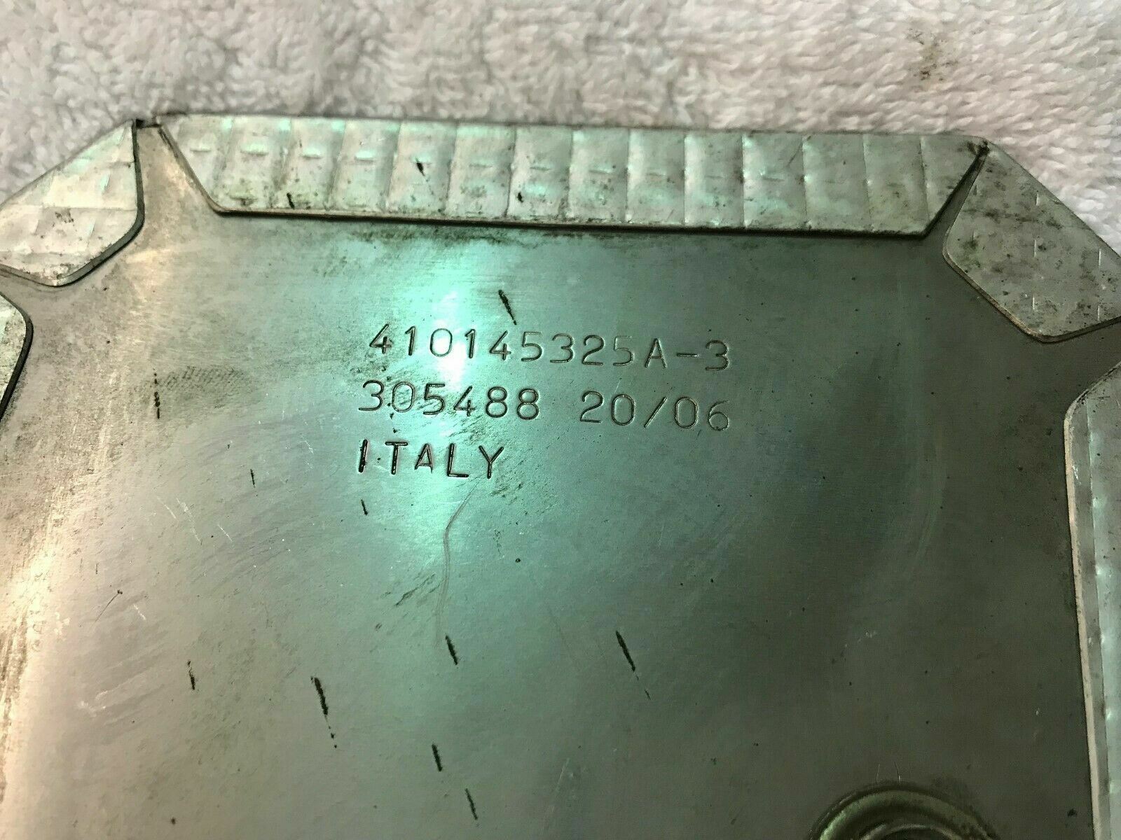 LAMBORGHINI MURCIELAGO COUPE AC COMPRESSOR HEAT SHIELD PROTECTION OEM 410145325A