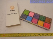 Qty 10 Colors -Lsushine House Craft Ink Pad Stamps