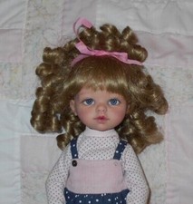 KEMPER LORI Doll Wig SIZE 8/9 BLONDE Full Head Curls Various Lengths/Bangs NWT