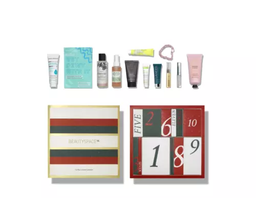 BeautySpace Premium Beauty Christmas Advent Calendar, Holiday Gift Set New