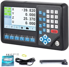 Ditron 4 Axis DRO Digital Readout for Bridgeport Milling Machin RPM RS232