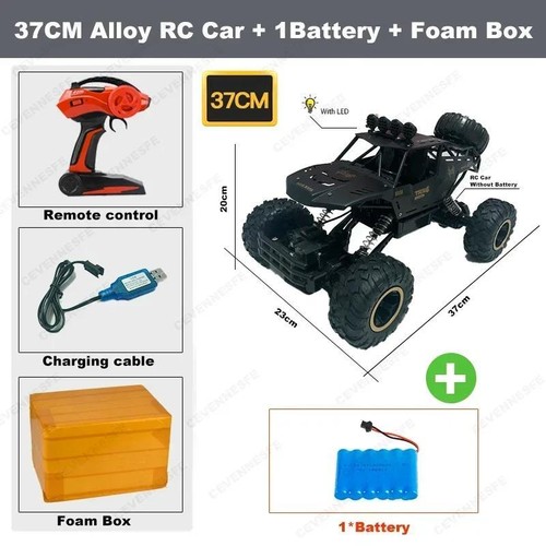 New 4wd Rc Cars Off Road Remote Control Cars Radio Buggy Truck Racing Drift with - Picture 31 of 31