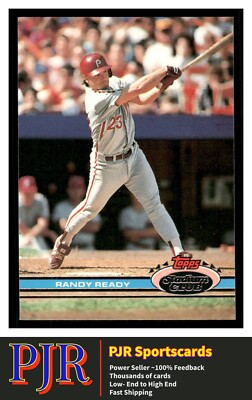 1991 Stadium Club #265 Randy Ready Philadelphia Phillies Extra 35% Off 4+