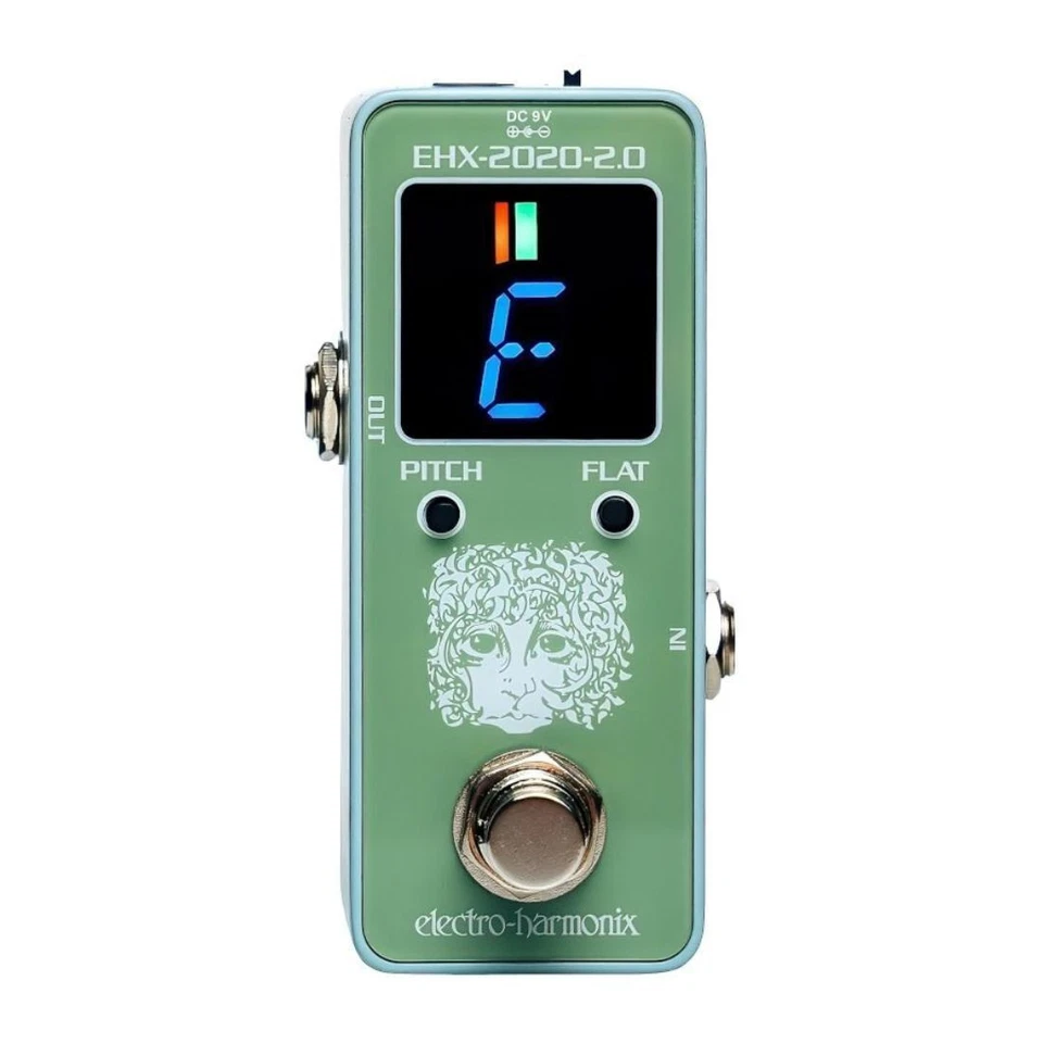 Electro-Harmonix 2020 V2 High Visibility Mini Pedal Tuner with Switchable Bypass