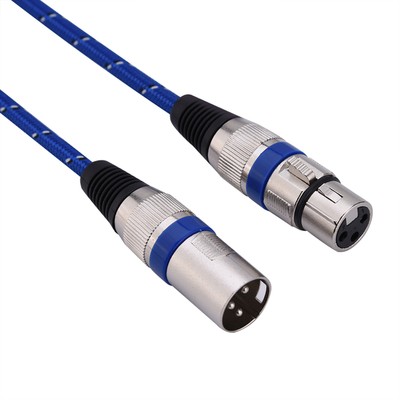 XLR Male To Female Plug Balance Microphone Cable 1M-20M