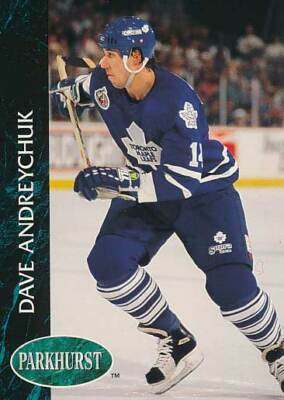 1992-93 Parkhurst #409 DAVE ANDREYCHUK - Toronto Maple Leafs