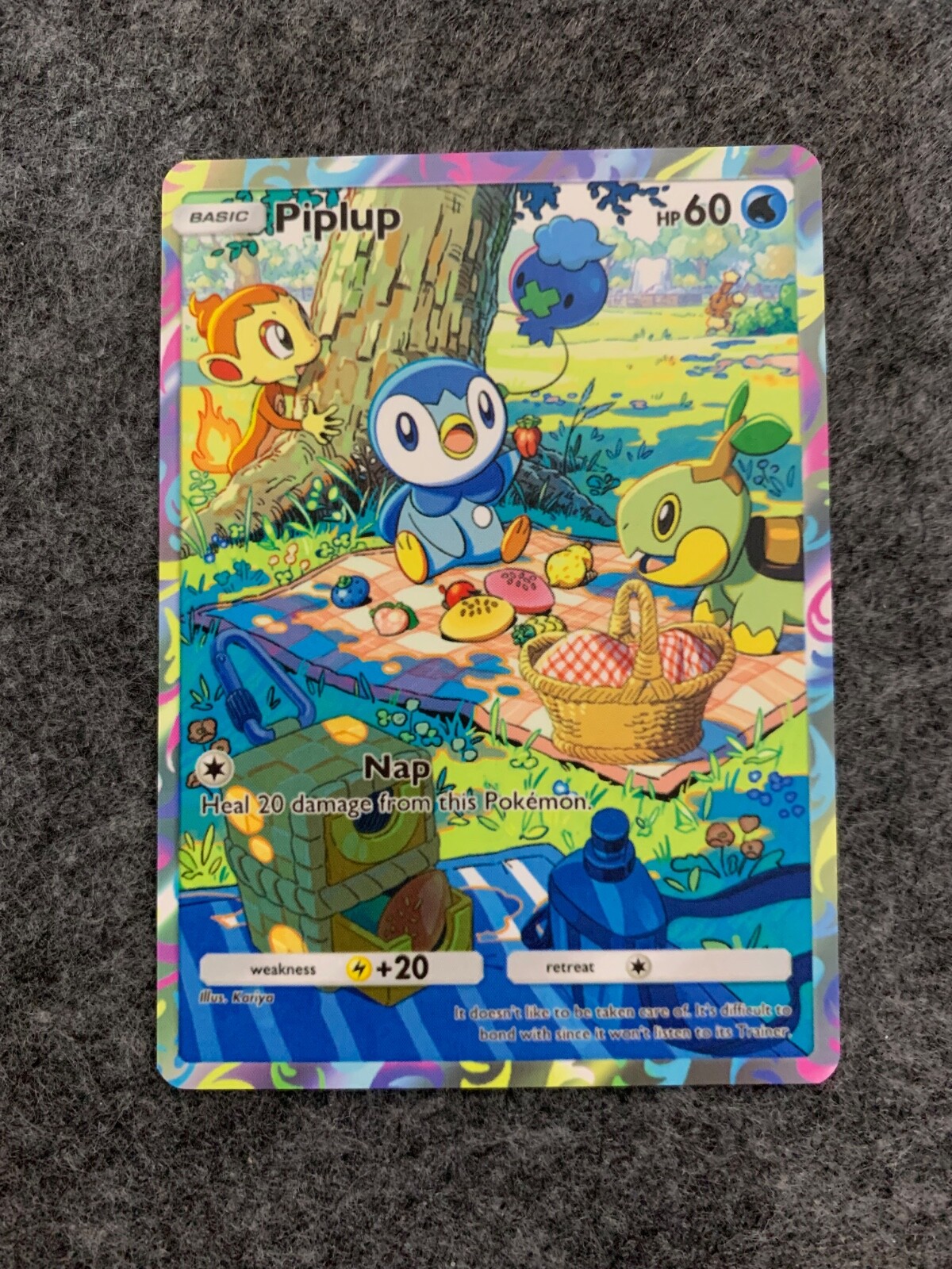 Pokemon TCG Pocket | Customization Card | Art Rare | Matte Surface