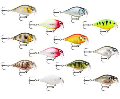 Rapala X-Light Crank Shallow Runner Wobbler 3,5cm/4g 0,9-1,2m LT Forelle Barsch
