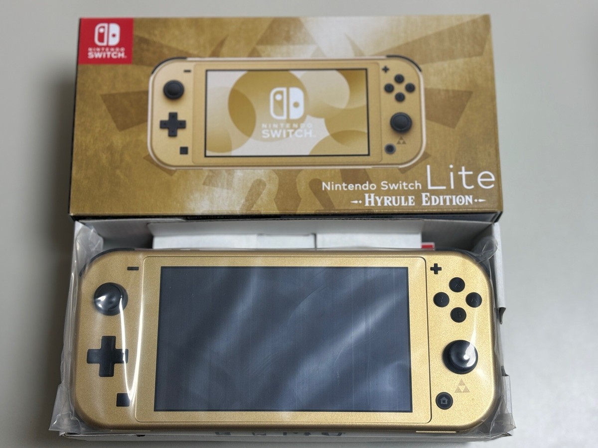 Nintendo Switch Lite Legend of Zelda Hyrule Edition Console Nintendo Switch Lite Legend of Zelda Hyrule Edition Console