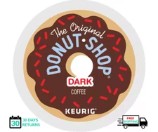 🆕☕ Donut Shop Dark Keurig Coffee K-cups  
