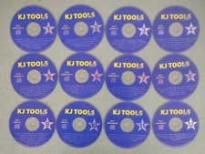 Karaoke CDG Discs KJ Tools 1-12 Complete