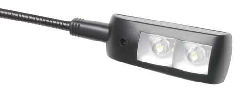 10x LED Minilight Schwanenhalslampe Leselampe Klemmlampe USB Netzteil Flexilight - Bild 4 von 9