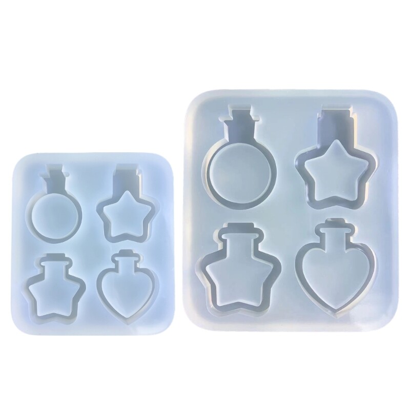 Resin Shaker Mold for Epoxy Pendant Charms and Quicksand Jewelry