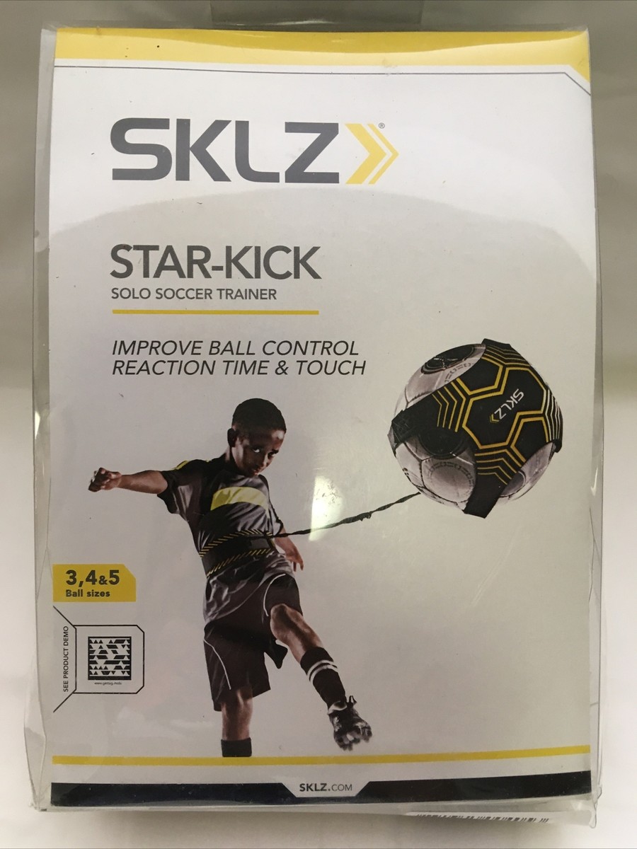 SKLZ Star-Kick Solo Soccer Trainer - Black/Yellow NEW SEALED | eBay