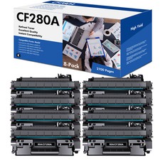 Cartucho de tóner 8PK CF280A 80A NEGRO para HP LaserJet Pro 400 M401a M401dw M425dn