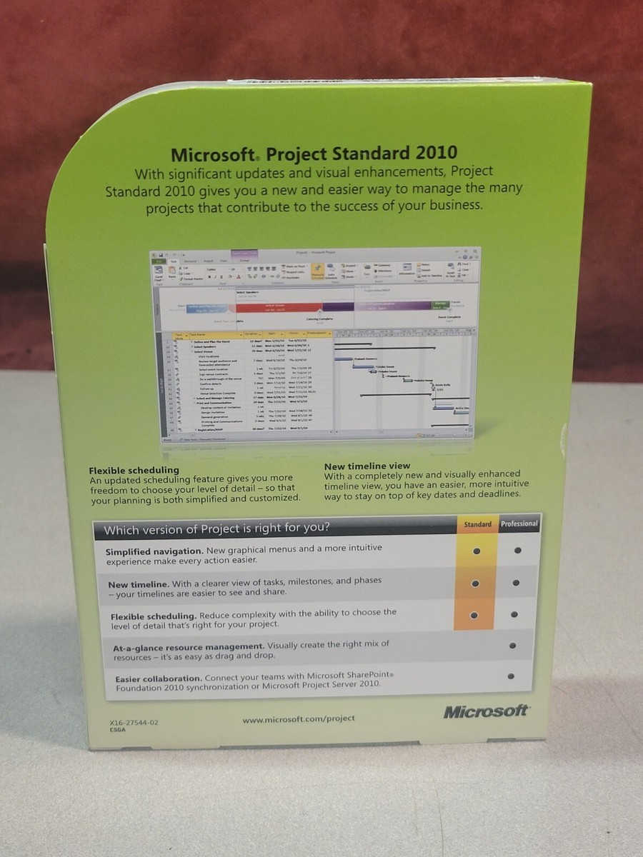 Microsoft Project Standard 2010 Full Version | eBay