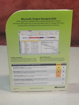 Microsoft Project Standard 2010 Full Version | eBay
