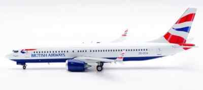 British Airways Boeing 737-8 Max ZS-ZCA Phoenix Models 1:400