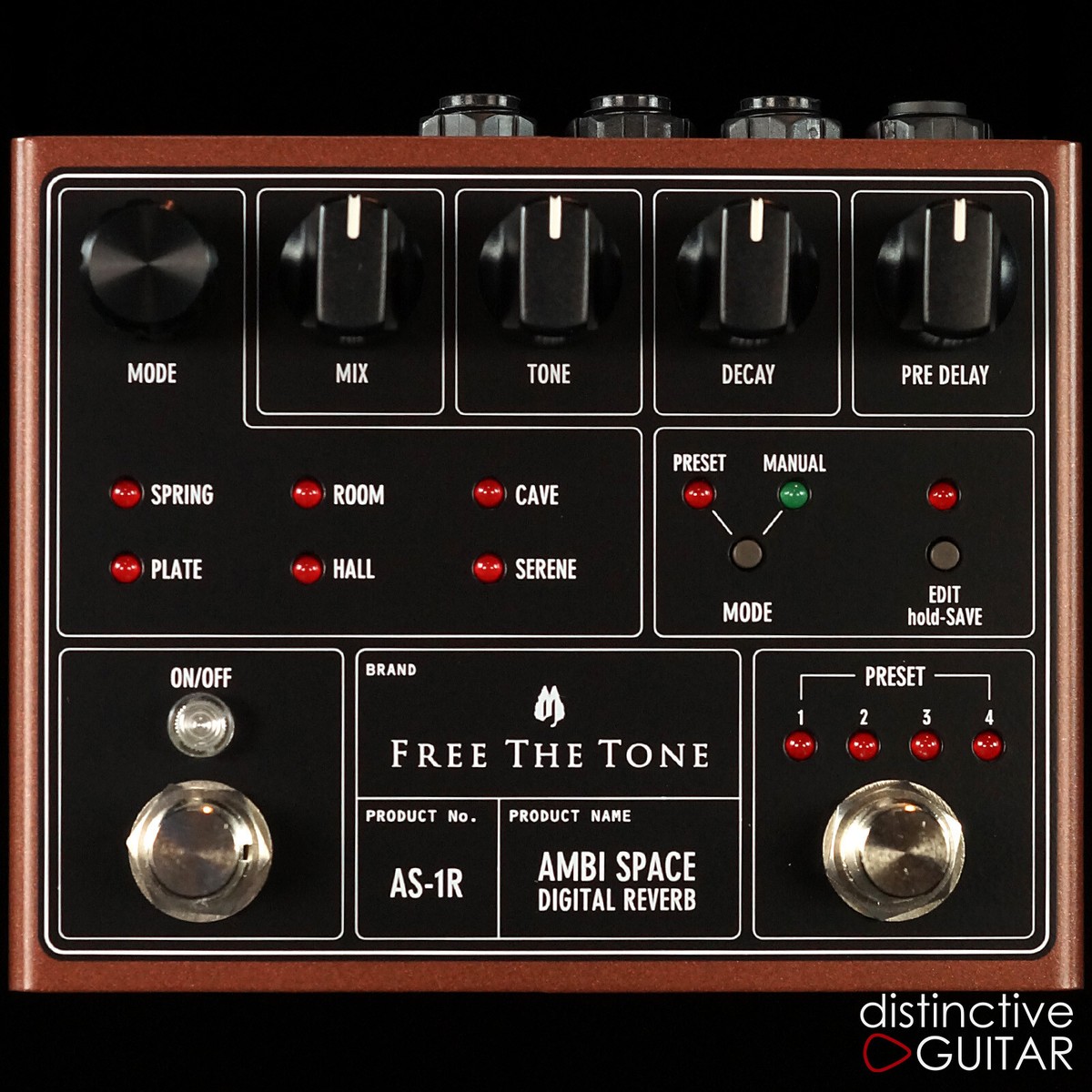 ギター FREE THE TONE AS-1R AMBI SPACE BRAND NEW FREE THE TONE AS-1R AMBI SPACE REVERB EFFECTS PEDAL | eBay