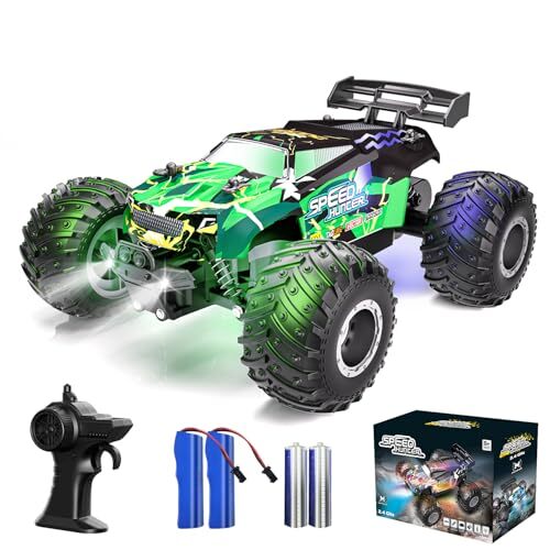 2WD All Terrain RC Monster Truck with Remote Control for Off-Road Adventure