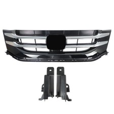 Front Grille Bumper Upper For Honda Odyssey 2014-2017 Replacement Black Mesh Front Grille Bumper Upper For Honda Odyssey 2014-2017 Replacement Black Mesh