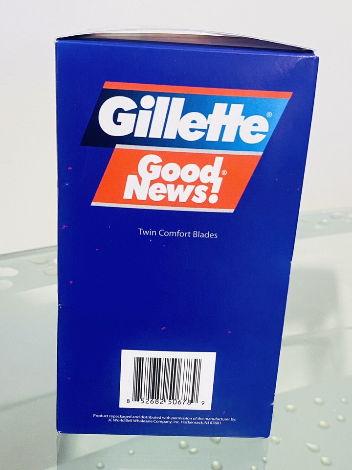 Gillette Good News Disposable Shaving Razor Twin Blade With Strip. 30 ...