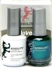 NOBILITY Gel Nail Polish 0.5fl.oz UV/LED Gel Color Duo NBCS087- Sea Mermaid