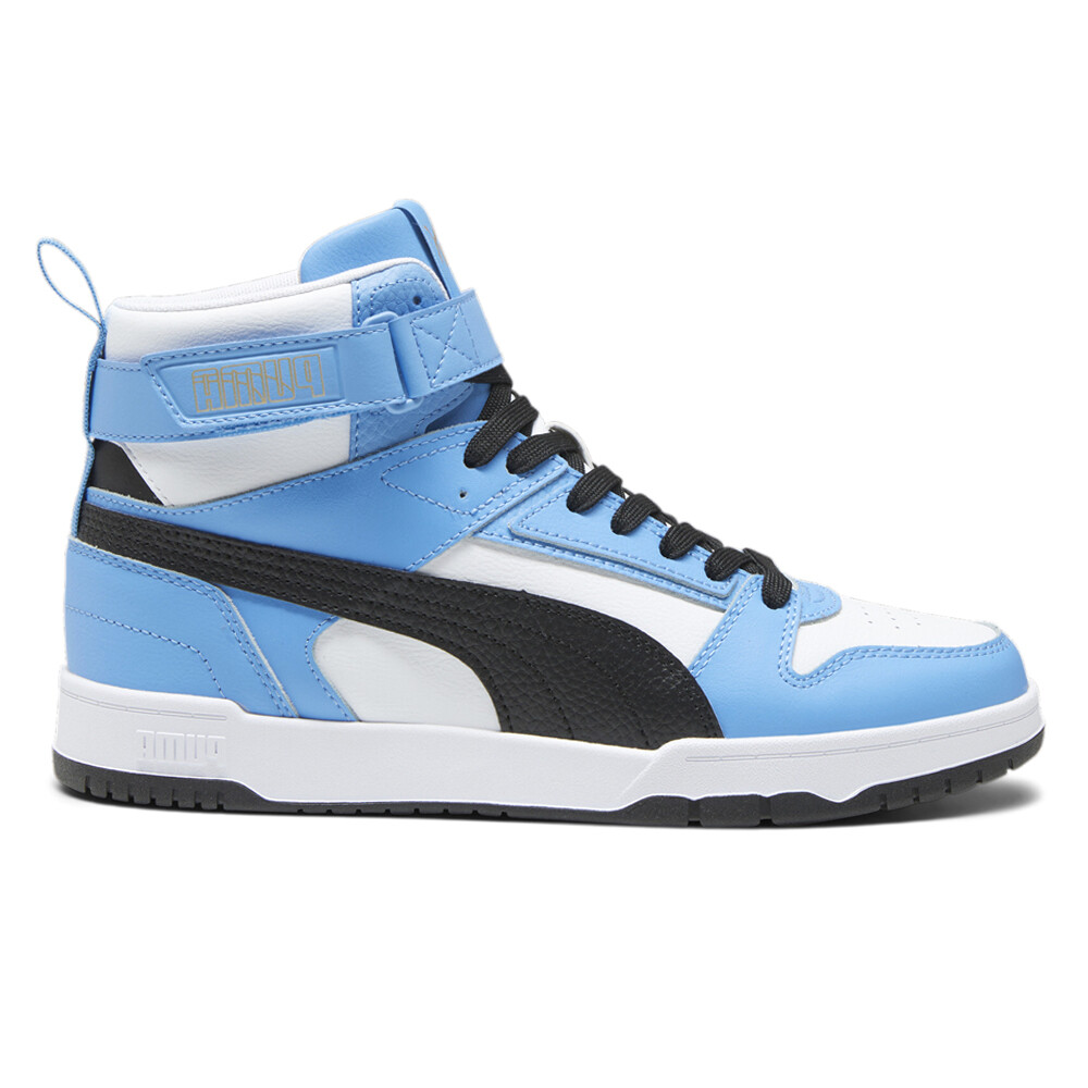 Мужские кроссовки Puma Rbd Game с высоким берцем, синие, белые, повседневная обувь 38583918