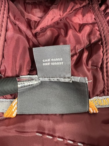 NWT Ariat Rebar Cloud 9 Water Resistant Zone Insulated Maroon Jacket Womens SZ L - Picture 20 of 24