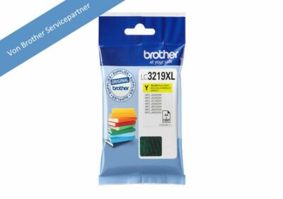 Brother LC-3219 XL y Yellow Tinte original für J5730, J5920, J5330, J6930 gelb