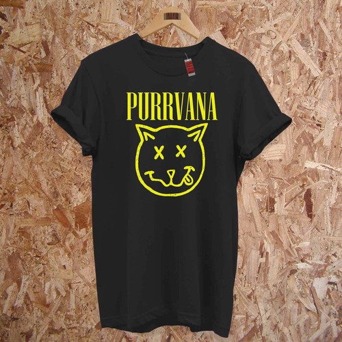 purrvana cat hoodie