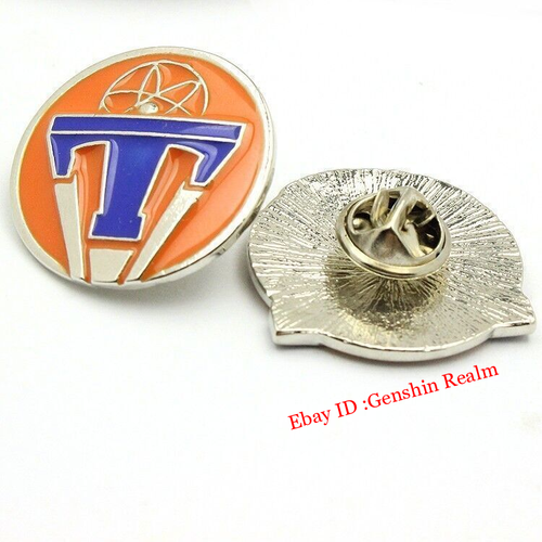 2 Pair/set Tomorrowland World's Fair Movie Emblem Badge Exclusive Pin Props - Picture 5 of 8