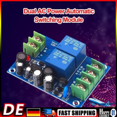 85-240V 110V 220V 230V 10A Dual Power Supply Automatic Switching Control Board H