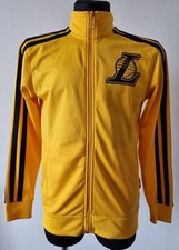 NBA Los Angeles Lakers Basketball Top training Adidas Zip jacket Size Medium