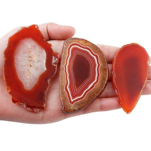 Irregular Agate Polished Crystal Slice Brazil Healing Pendant Reiki Stone ! Best - Picture 4 of 16