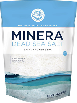 Dead Sea Salt, 100% Pure & Natural, 19 Lbs Coarse Grain (0-1.7 -4Mm) Bulk Bag, E