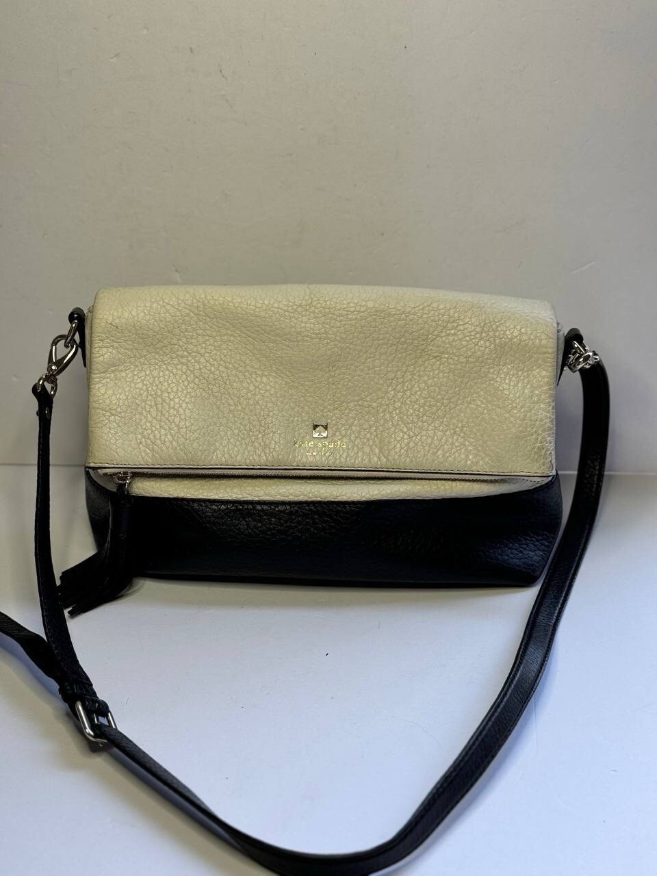 Kate Spade Southport Avenue Maria Black Porcelain Crossbody Purse