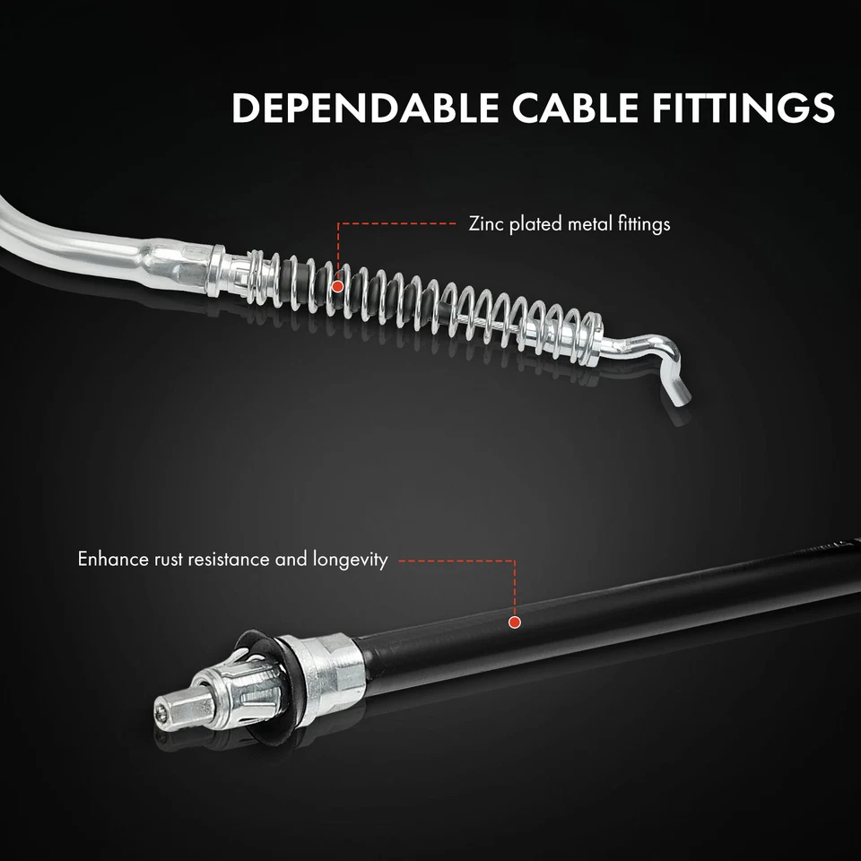 Nuevo cable de freno de estacionamiento trasero pasajero derecho para Ford F-350 F-450 F-550 Super Duty Foto 4 de 4