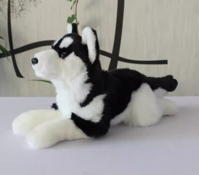 Husky Alaska Malamute dog 14-inch plush animal plush toy doll gift