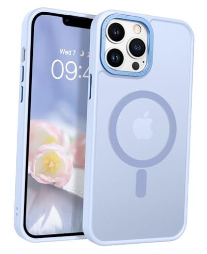 for iPhone 13 Pro Max Phone Case,iPhone 13 Pro Max Magnetic Case Sky Blue