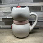 New Hello Kitty Winter Holiday Snowman Christmas Full Body Sculpted Coffee Mug — photo 6