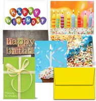 72 Birthday Cards - It's Your Birthday - 6 Designs - Blank Cards - Yellow Env... on sale 72 Birthday Cards - It's Your Birthday - 6 Designs - Blank Cards - Yellow Env... on sale