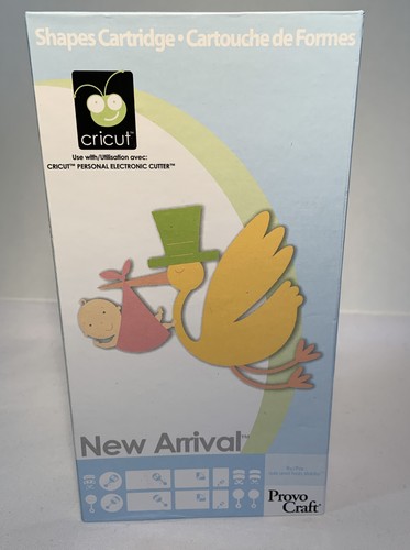 NEW ARRIVAL Cricut Cartridge •PHRASES •BABY• BABY SHOWER •TOYS •UnLinked 29-0222