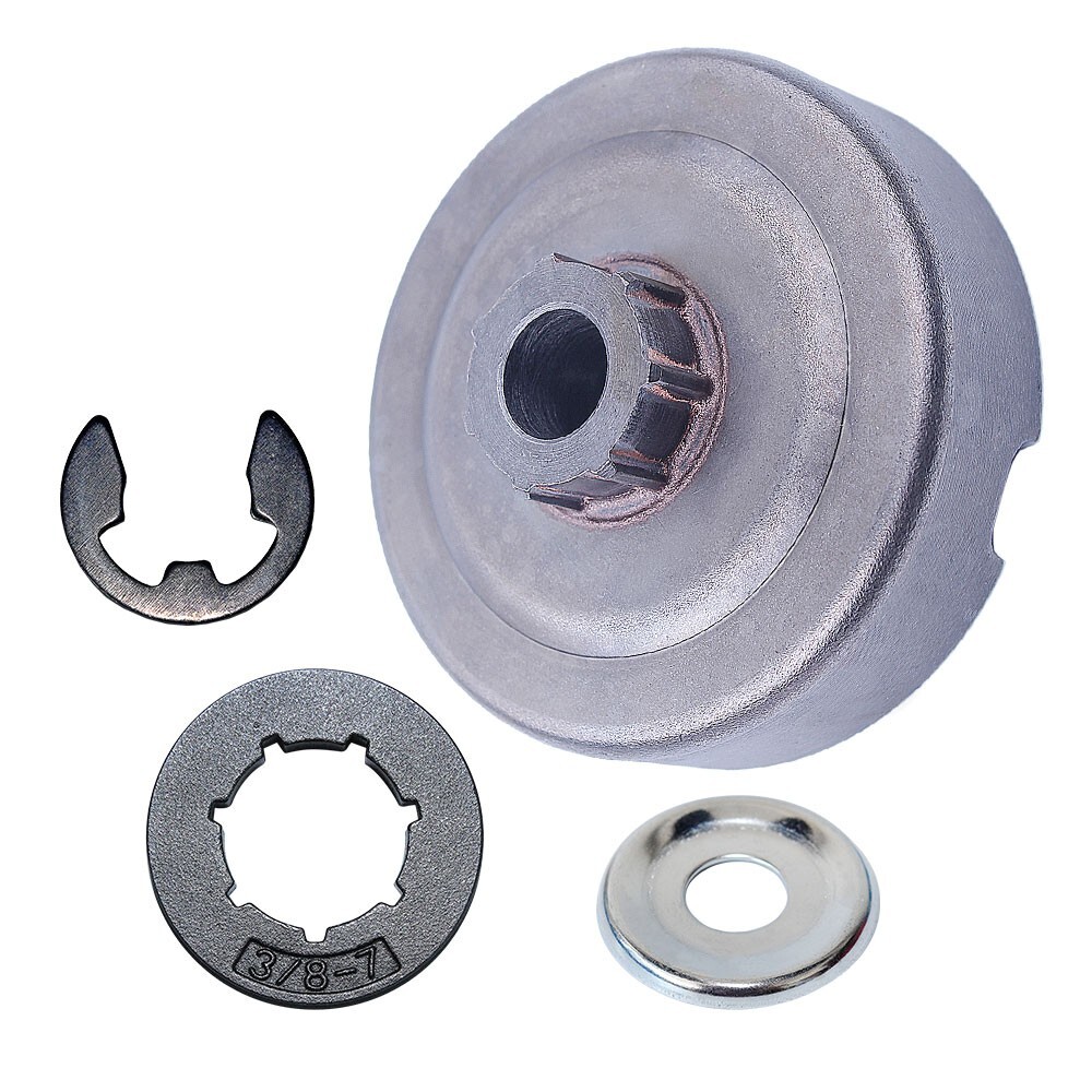 Kupplungstrommel-Set Für Echo Kettensäge CS-352, CS-310, 305S – Inkl. Trommel, Unterlegscheibe, E-Clip, Ritzel