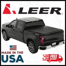 Leer Soft Rolling Tonneau Cover | For 07-13 Silverado 1500-3500 Sierra 1500-3500